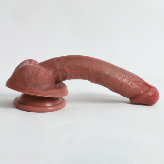 Realistic Dilido with Suction Cup Insertable Length 6.3 Inches