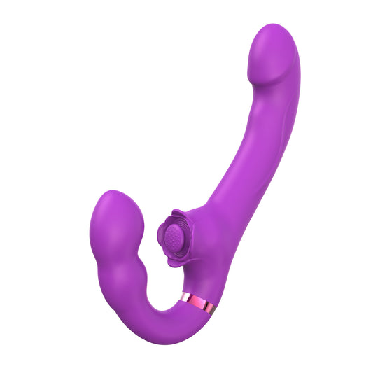 Silicone Vibrator To For Women Wireless Strap-On Female Vaginal Masturbator Erotic Products Double Dildo G Spot Sex Games Couple Sex Toy Adult Toy Massager