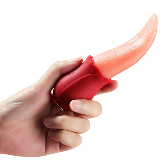 Tongue Licker Massager Vibrating Sex Toys Teasing Vibrator