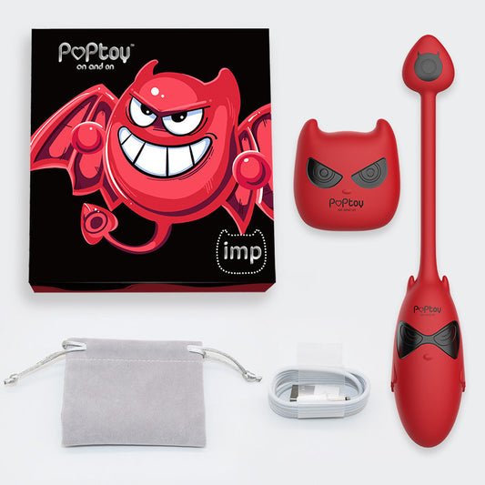 Poptoy Imp Little Devil Smart Egg Vibrator Remote Control Female Massage Masturbation Device Adult Sex Toy